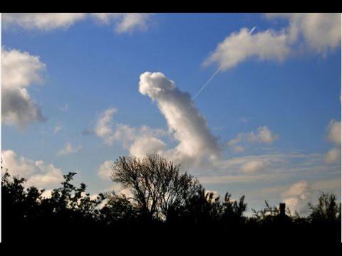 A penis shaped cloud